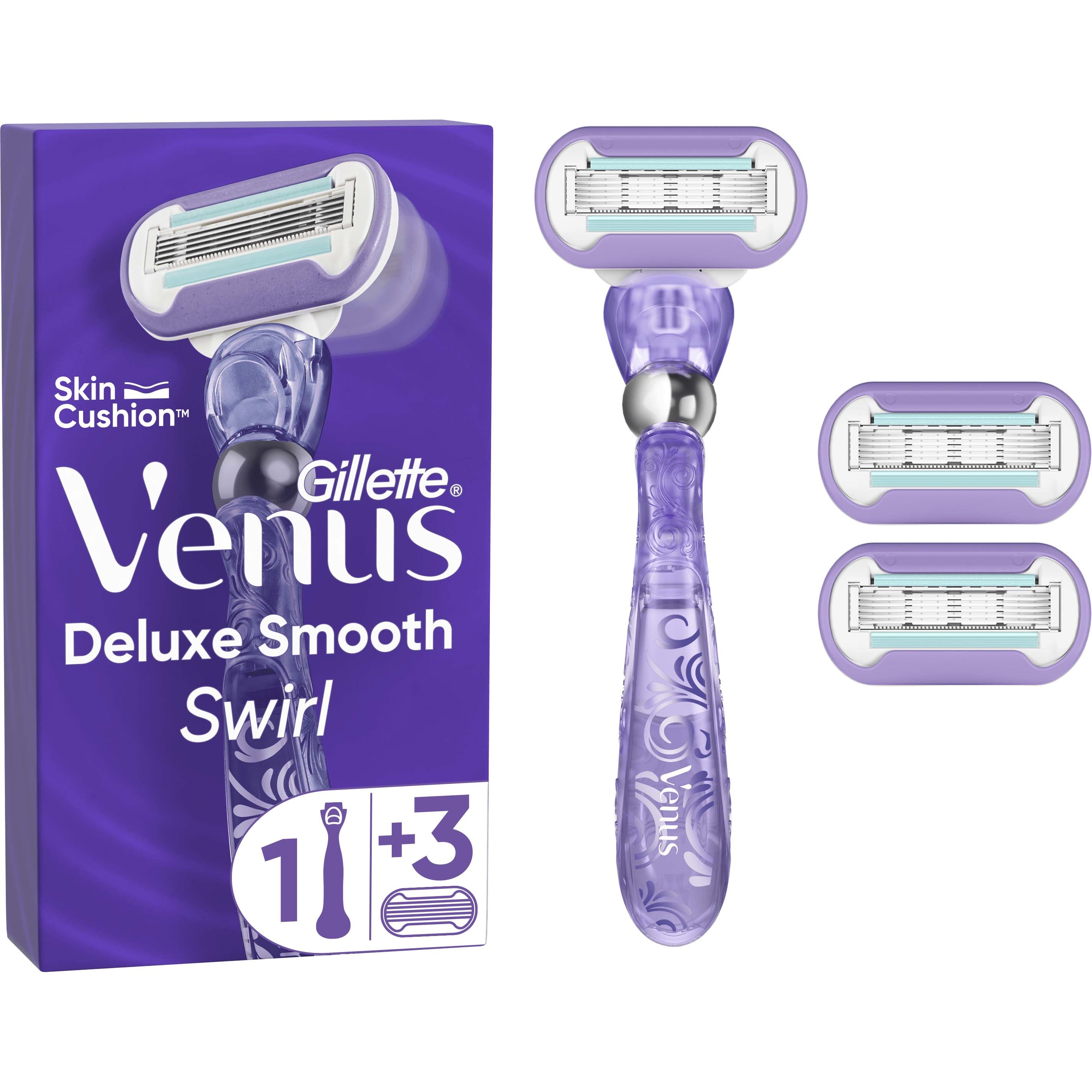 Bilde av Gillette Venus deluxe smooth swirl razor 3 blades