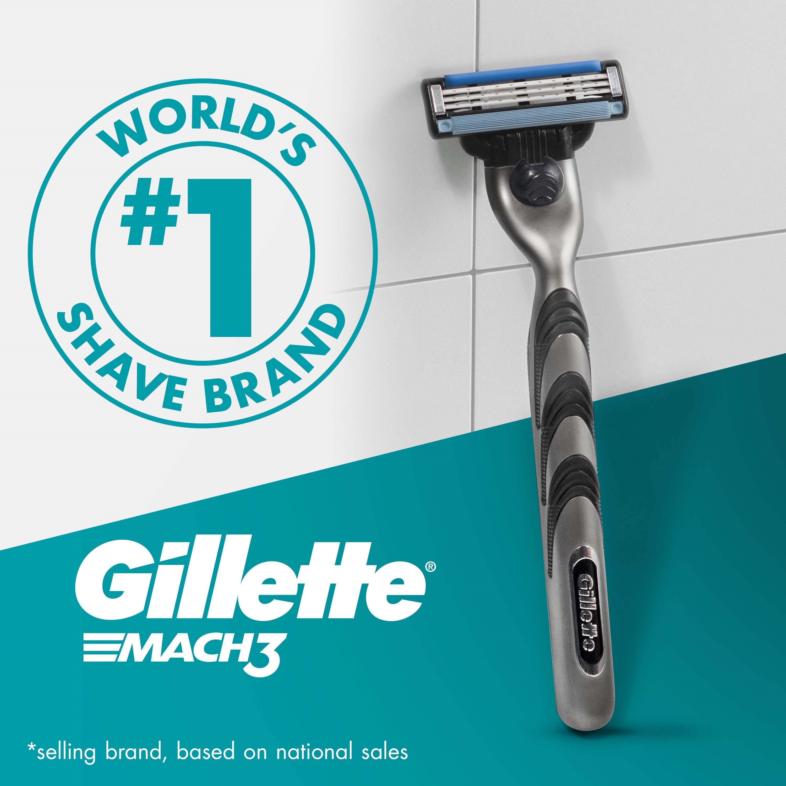 Gillette Mach3 Men’s Razor Blade Refills 12 Count (obrázok 7)