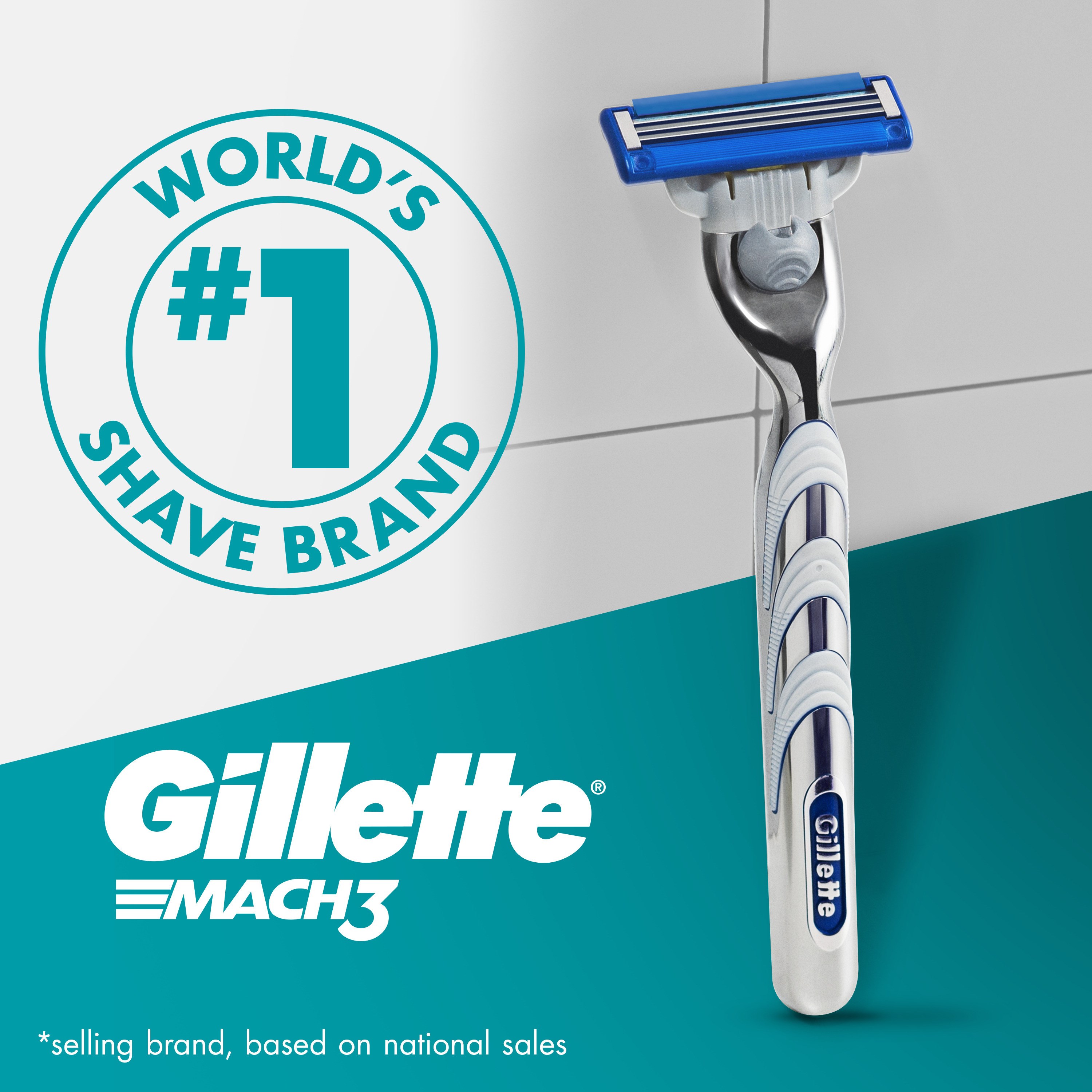 Gillette Mach3 Turbo Razor For Men 1 Gillette Razor (obrázok 6)