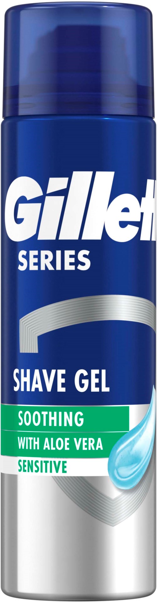 Gillette Gillette Series Soothing Shave Gel with Aloe Vera 200 ml