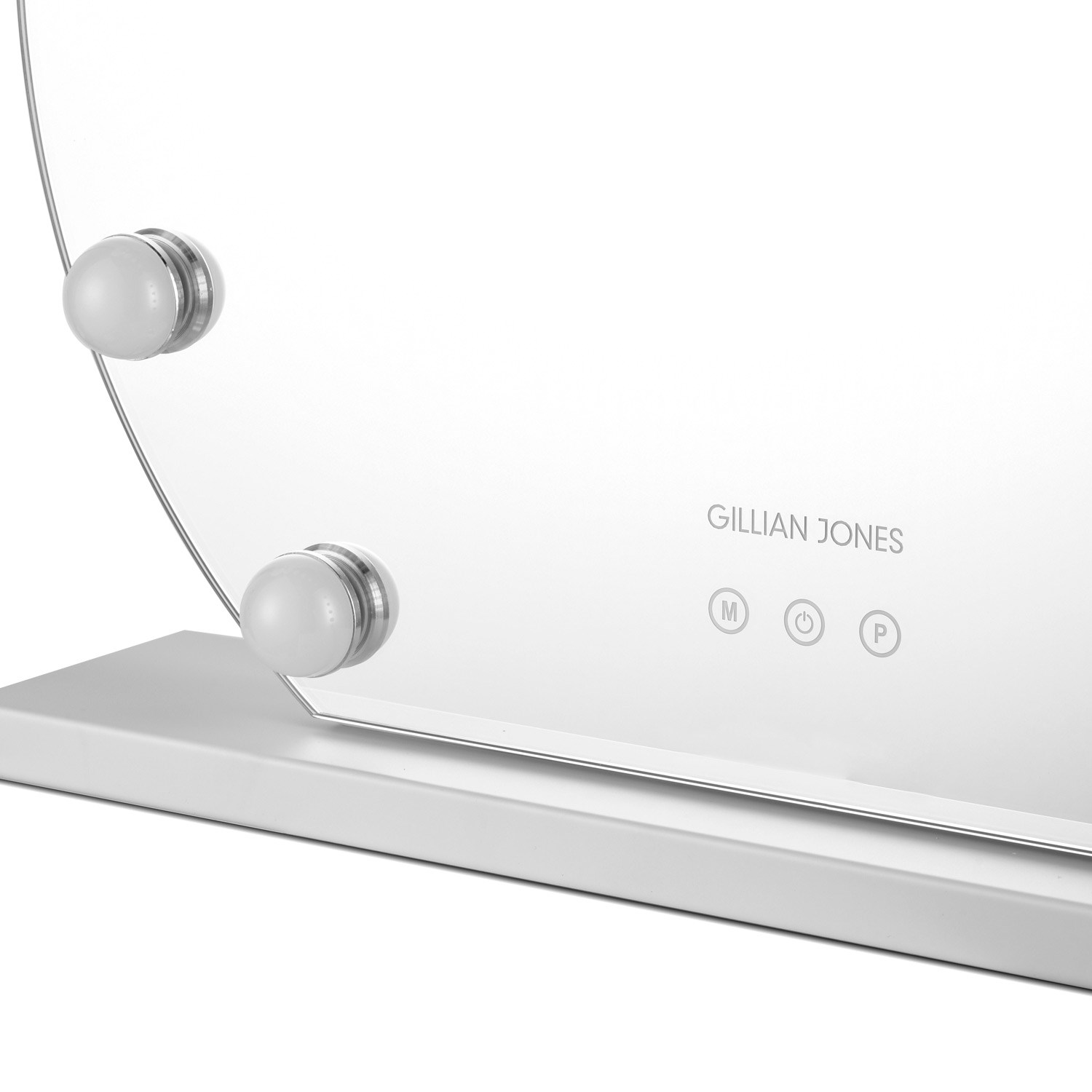 Gillian Jones 12 bulb Hollywood mirror with adjustable light (obrázok 3)
