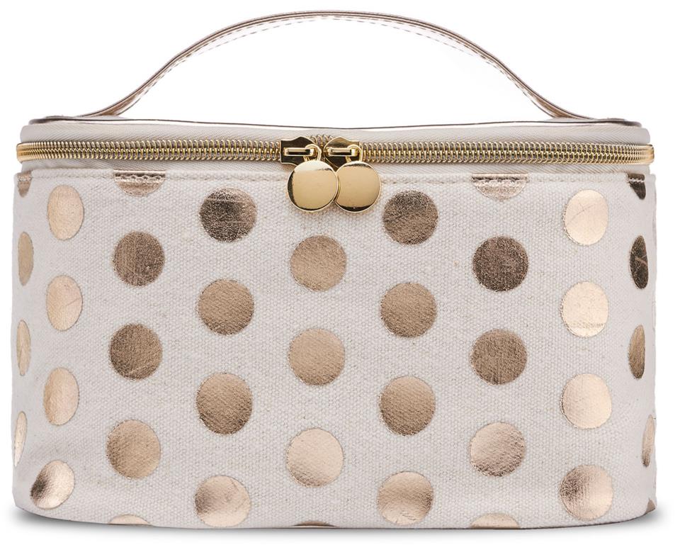 Gillian Jones Cosmetic Bag BS Beauty Box Dots