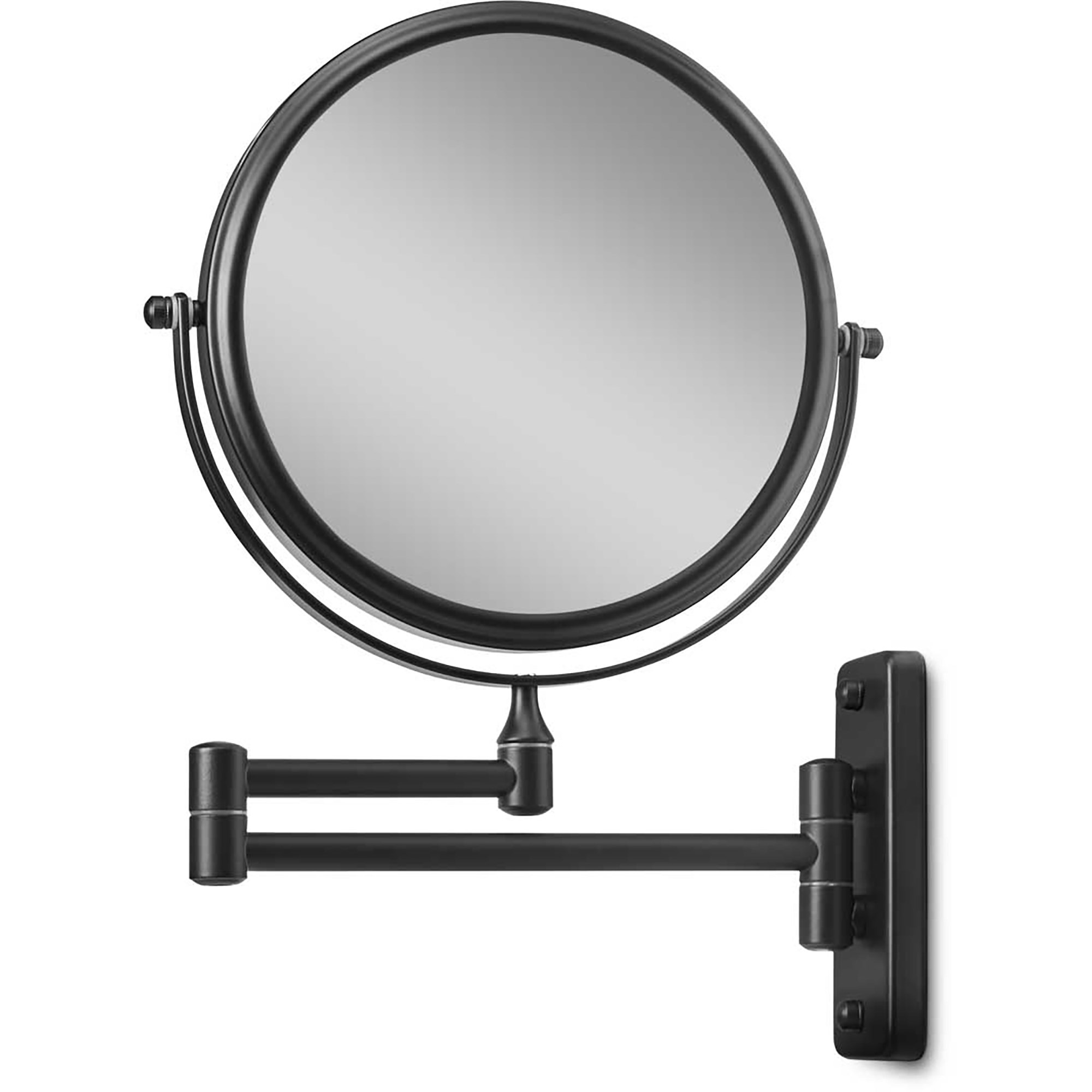 Läs mer om Gillian Jones Dubble Sided Wall Mirror x1/10 Magnification Matte Black