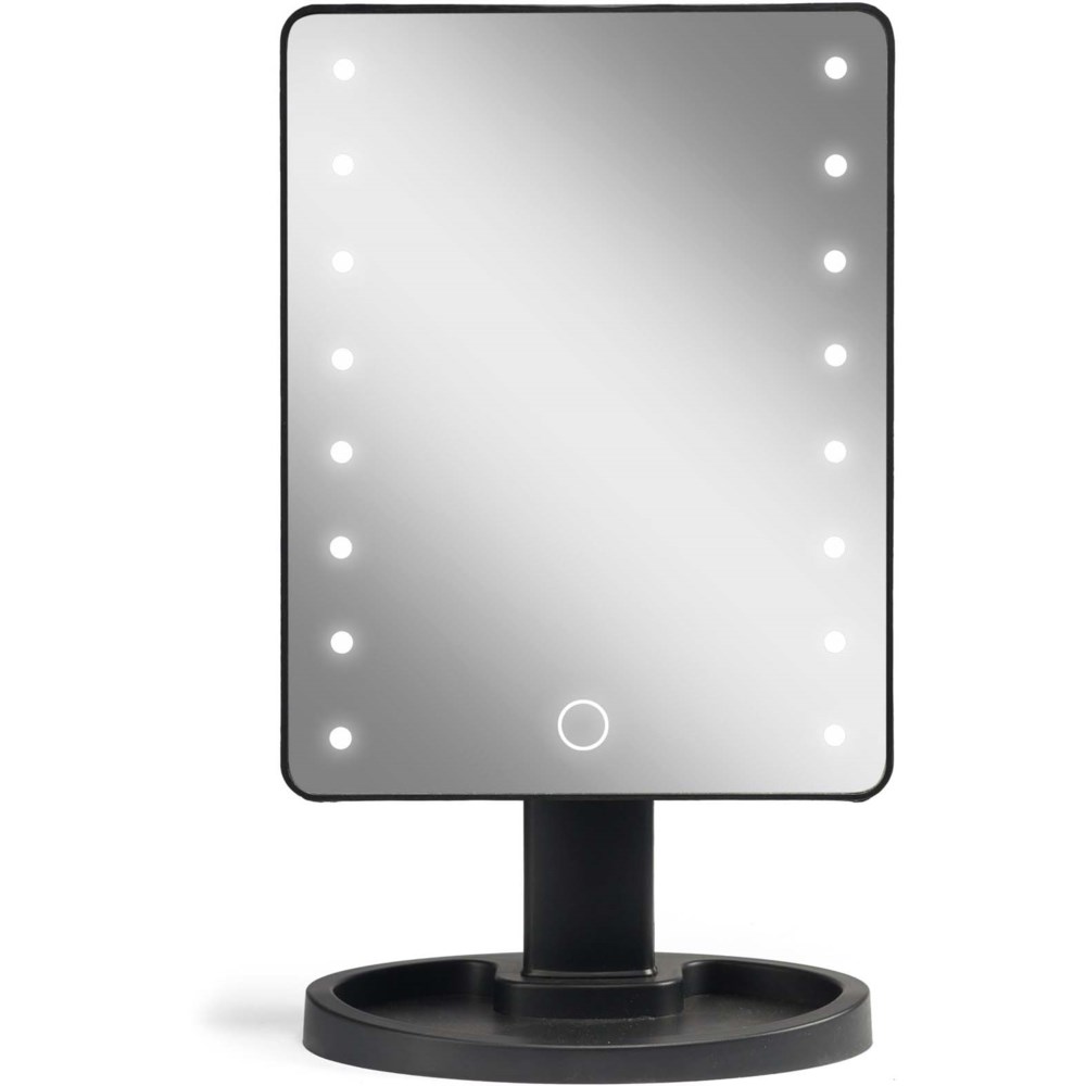 Gillian Jones Gillian Jones Hollywood Mirror With Touch, Led Light And USB Black