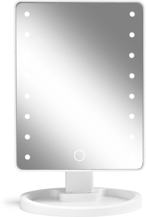 Gillian Jones Hollywood Mirror With Touch, Led Light And USB White