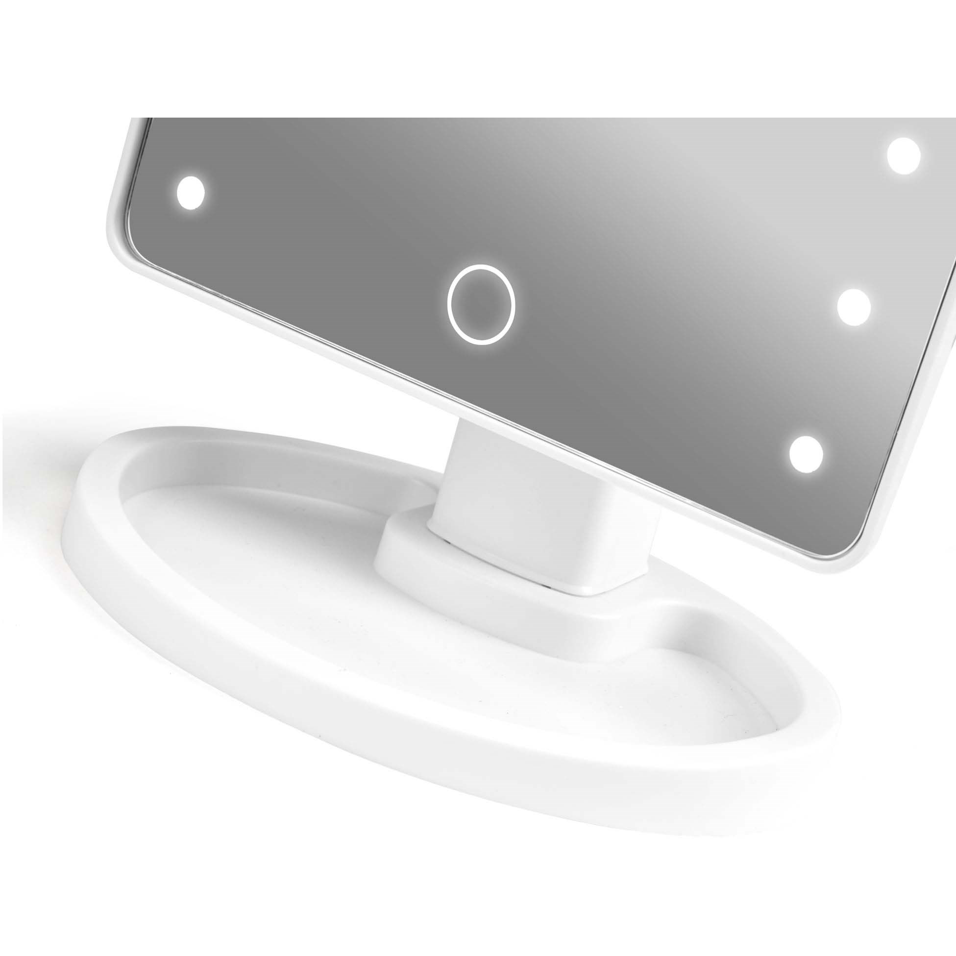 Gillian Jones Hollywood Mirror With Touch, Led Light And USB White (obrázok 4)