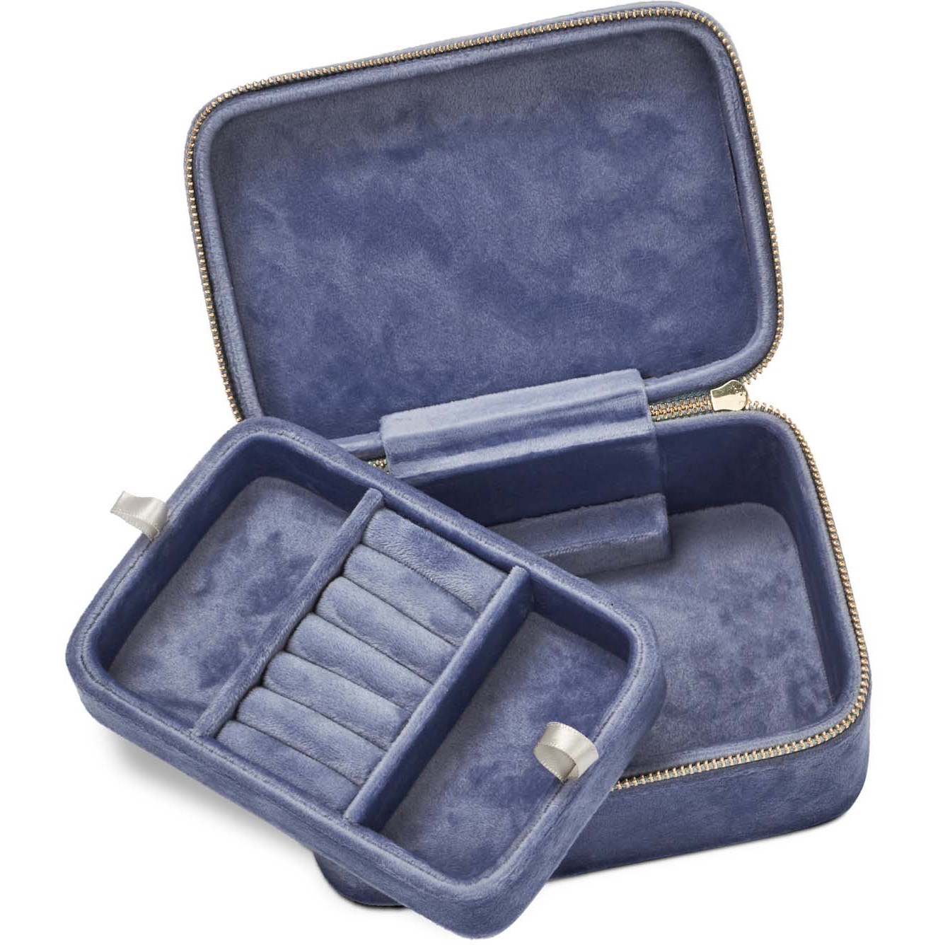 Gillian Jones Jewelery Box Big Blue Velour