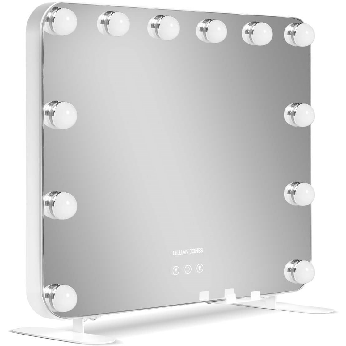 Gillian Jones Makeup Artist Mirror With 12 LED Bulbs And Smartphone Ho (obrázok 3)