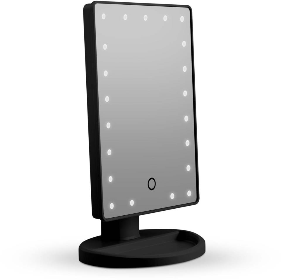 Gillian Jones Makeup Mirror With Led Light And Touch Function Black