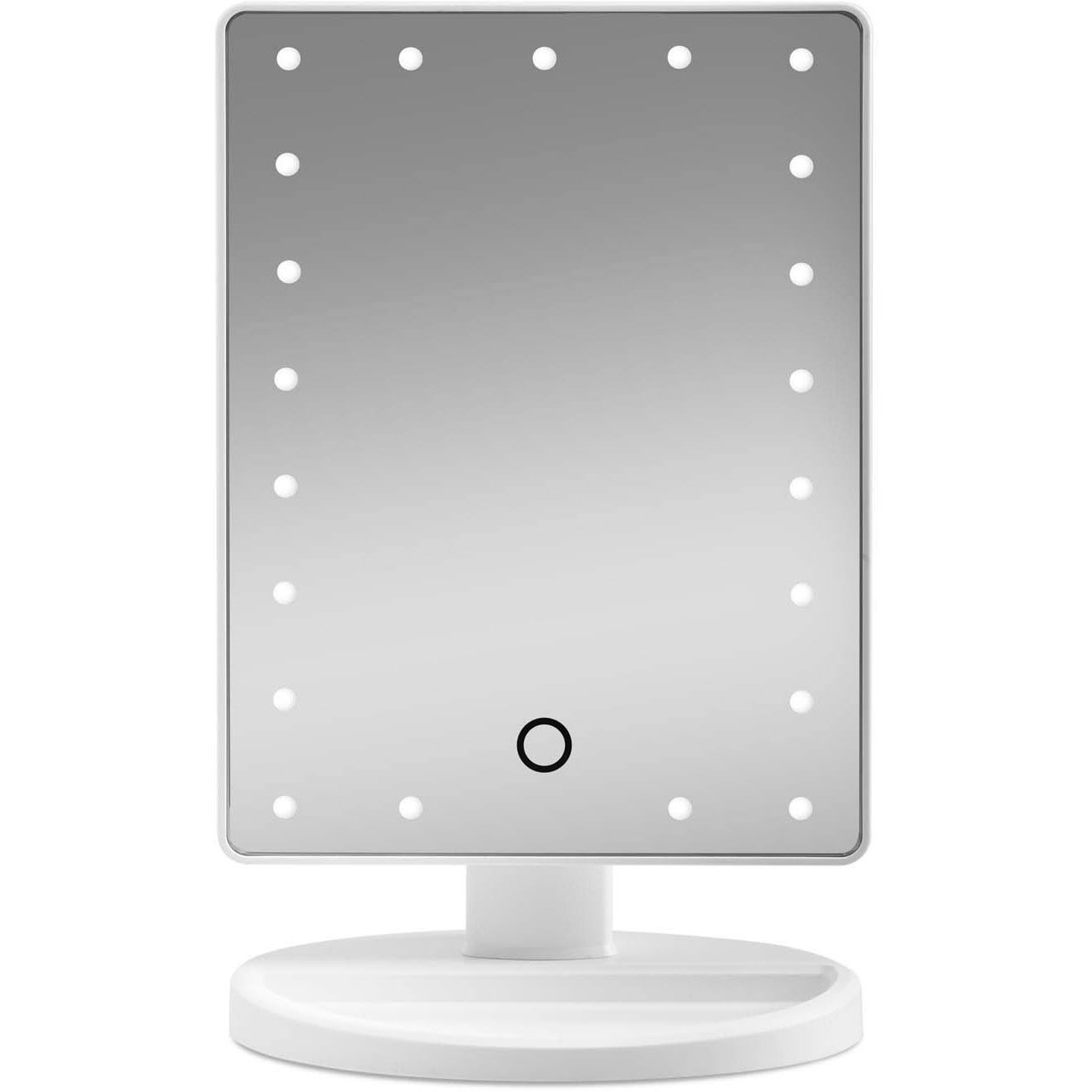 Läs mer om Gillian Jones Makeup Mirror With Led Light And Touch Function White