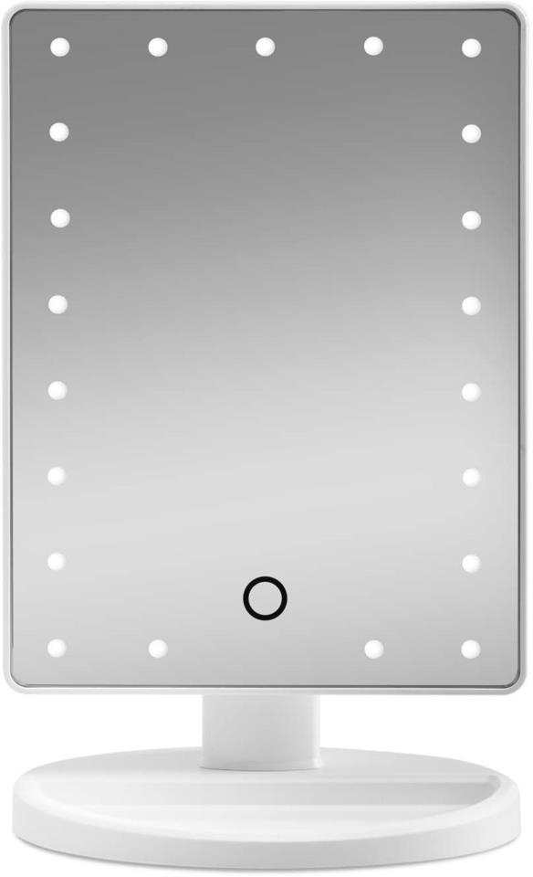 Gillian Jones Makeup Mirror With Led Light And Touch Function White