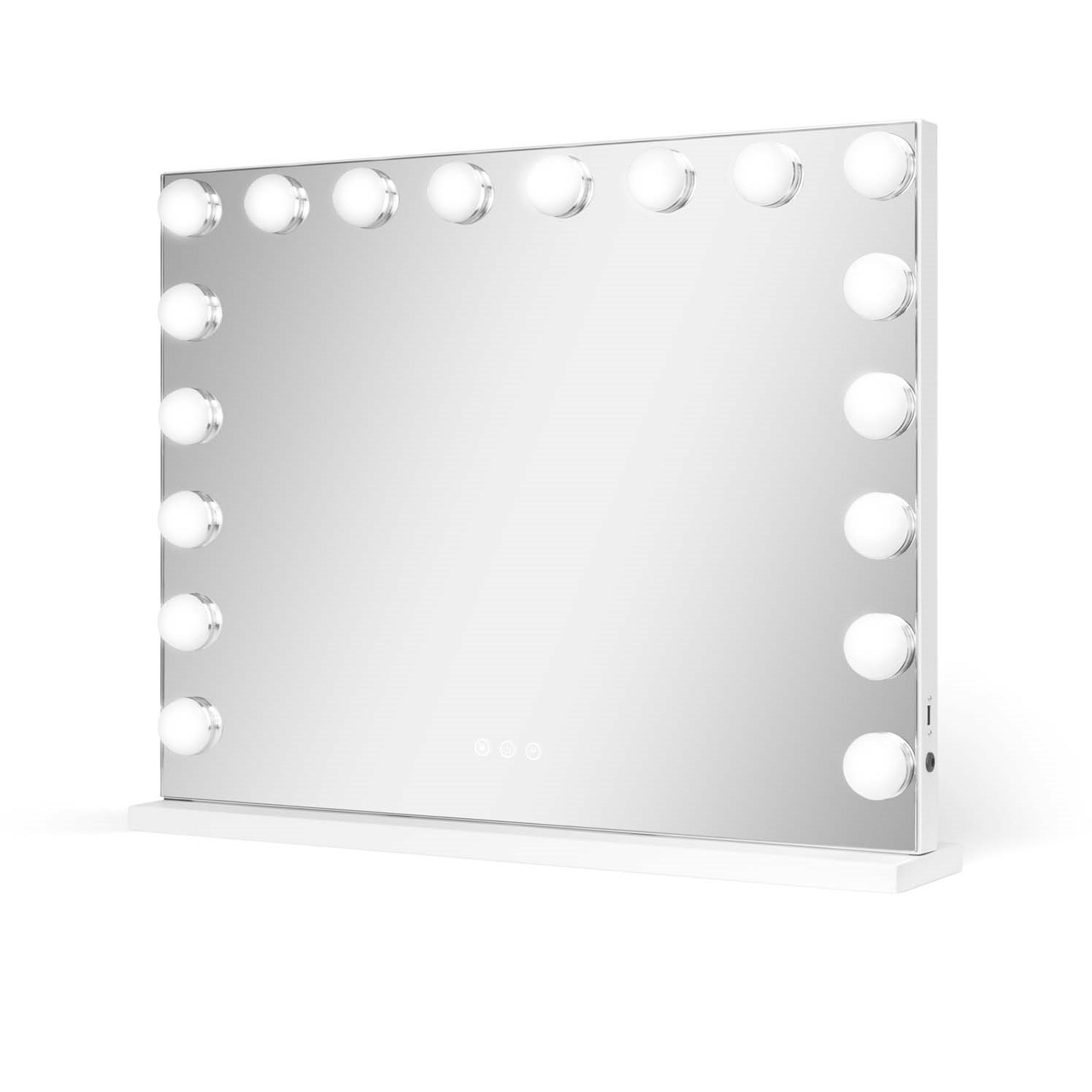 Gillian Jones Makeup mirror with LED, touch, and USB charging! (obrázok 3)