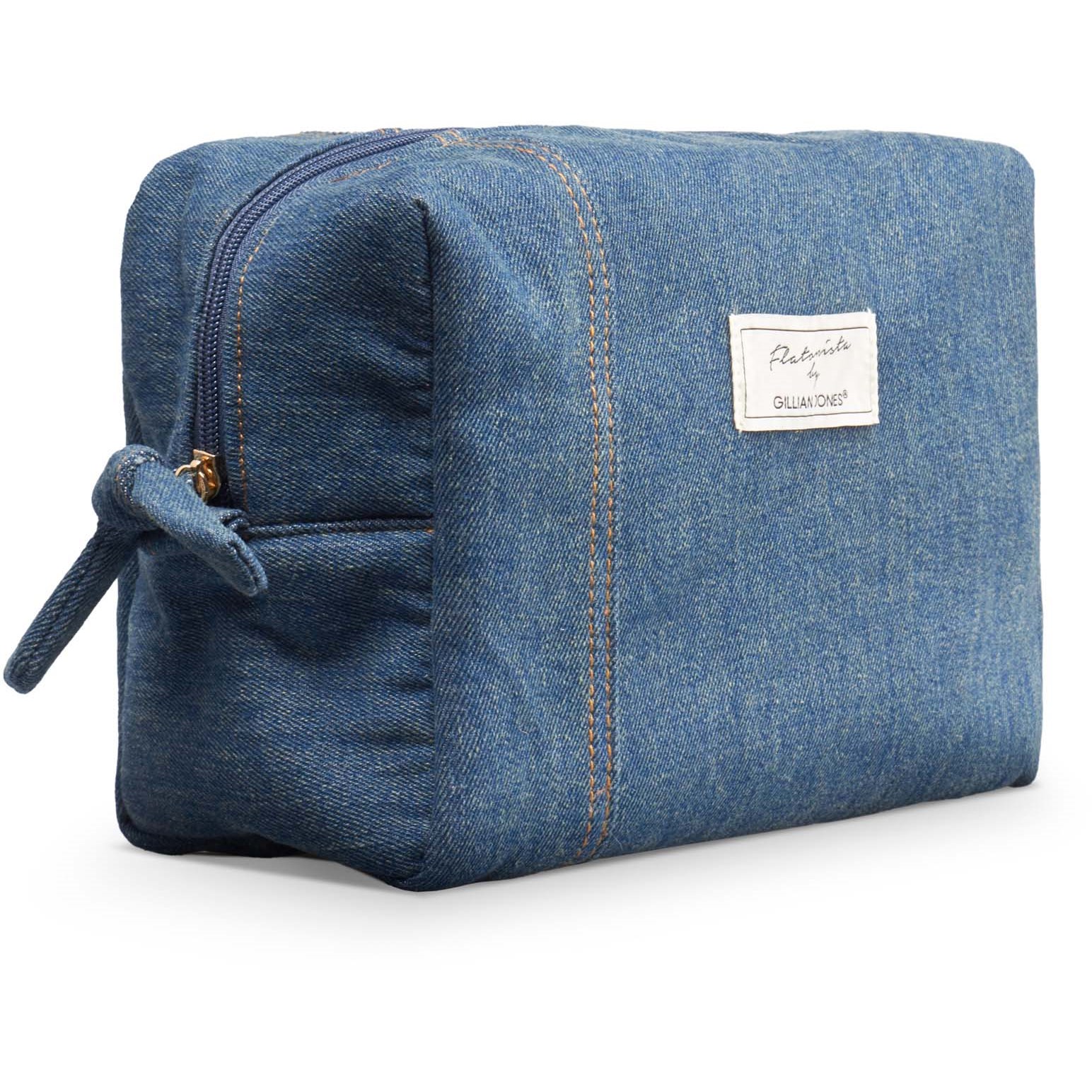 Gillian Jones Spacious Toilet Bag Blue Denim (obrázok 3)