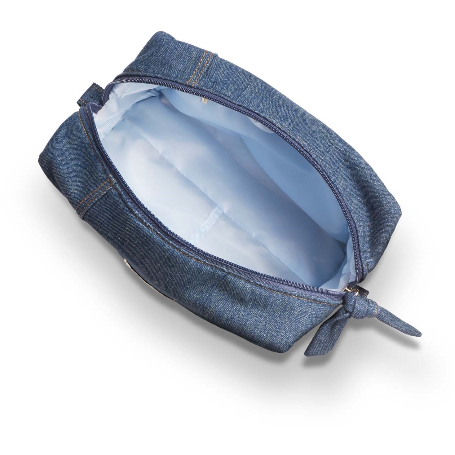 Gillian Jones Spacious Toilet Bag Blue Denim (obrázok 4)