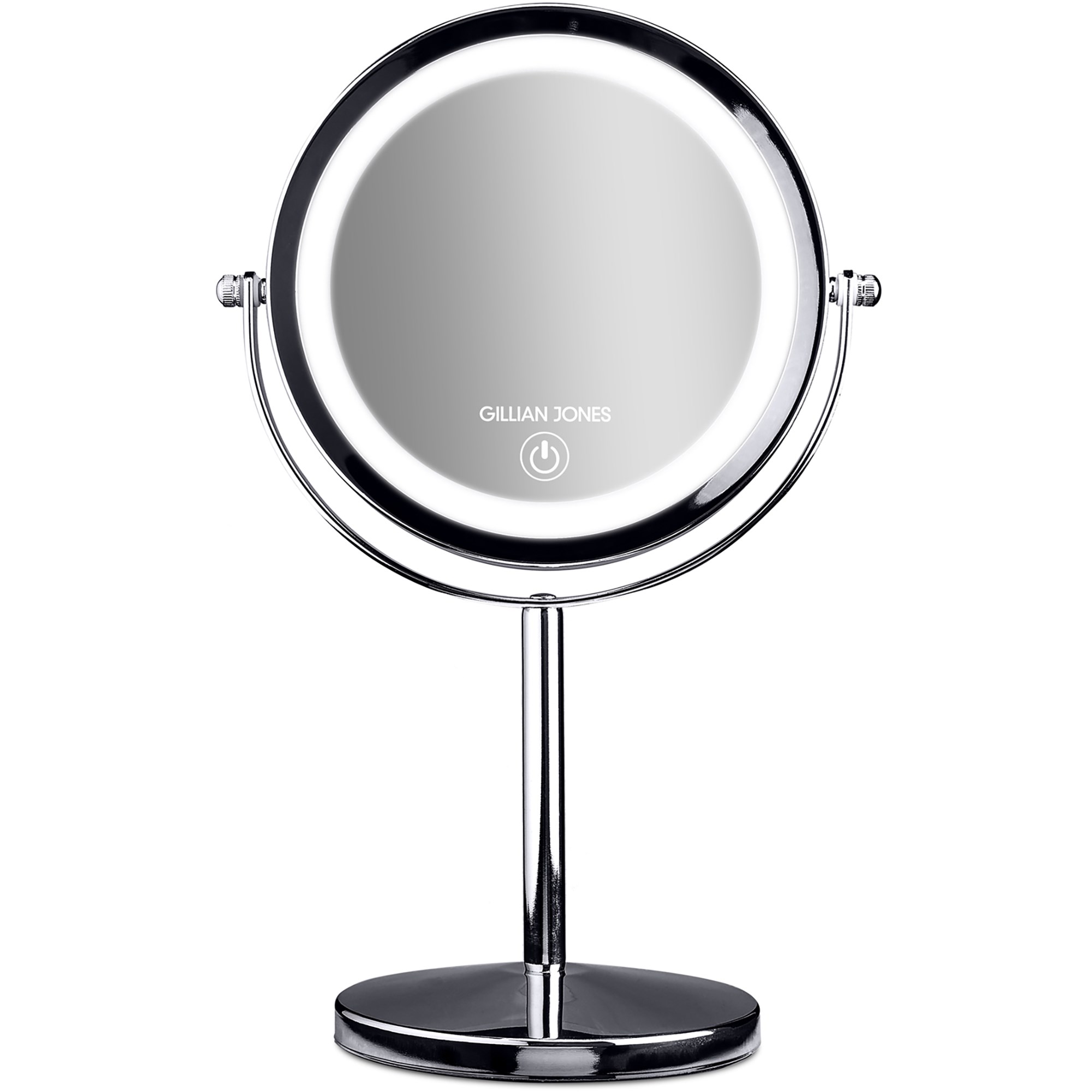 Gillian Jones Table Mirror with LED Light & Touch x1/10 Magnification