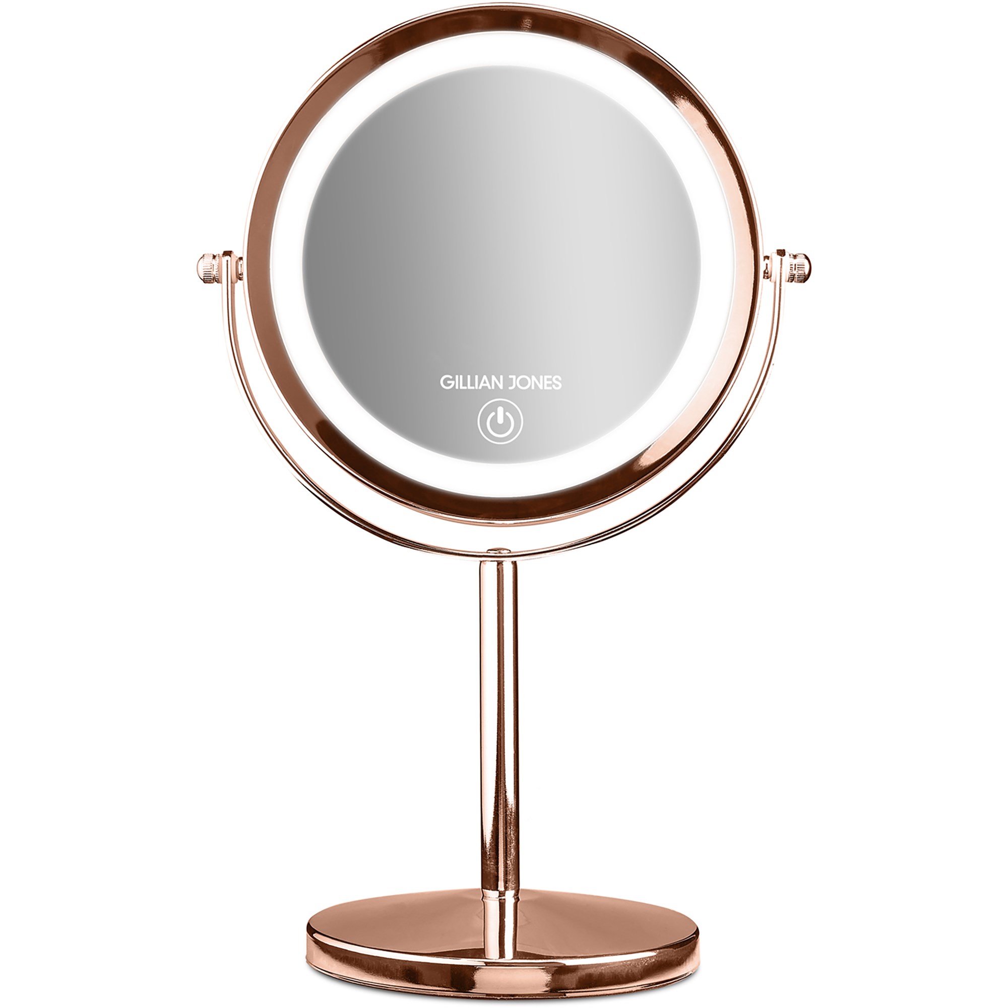 Gillian Jones Table Mirror with LED Light & Touch x1/10 Magnification