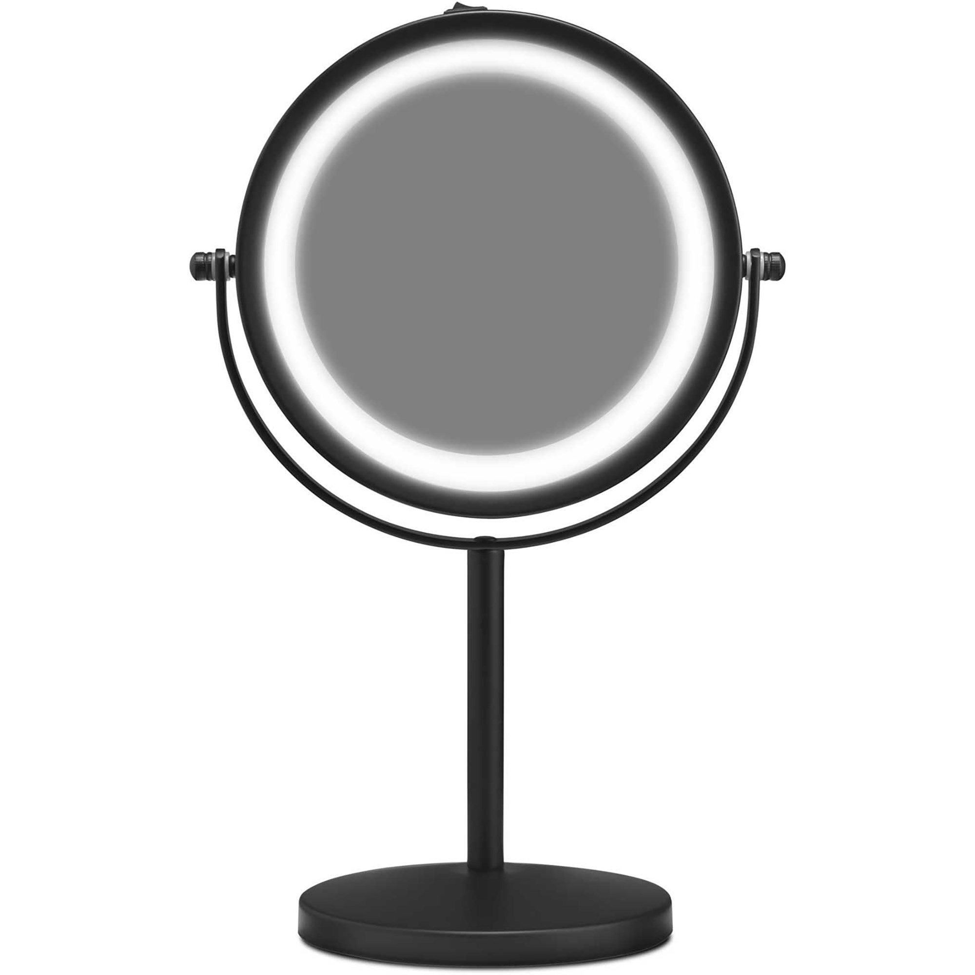 Läs mer om Gillian Jones Table Mirror with LED Light x1/10 Magnification Black