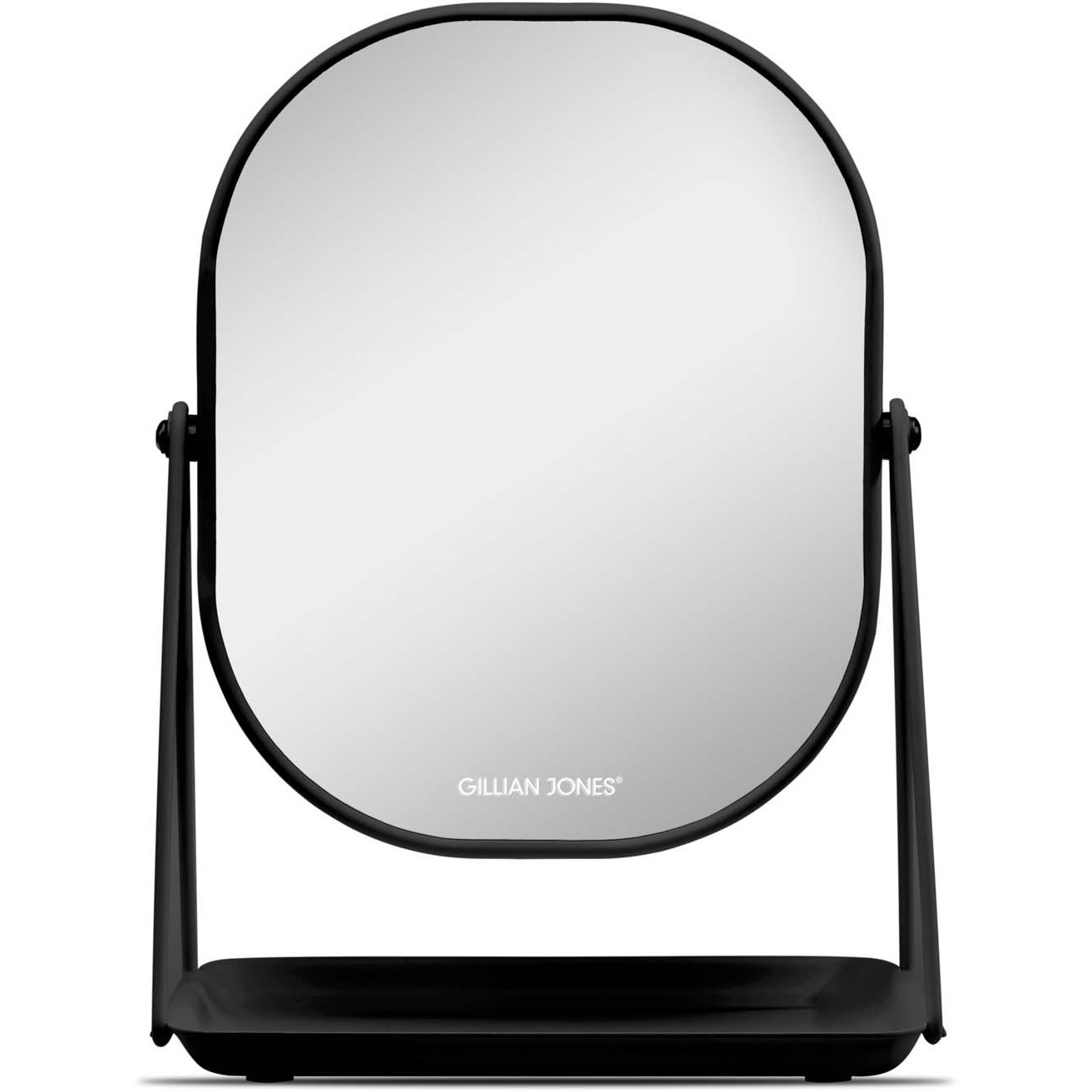 Läs mer om Gillian Jones Table Mirror With Tray Black