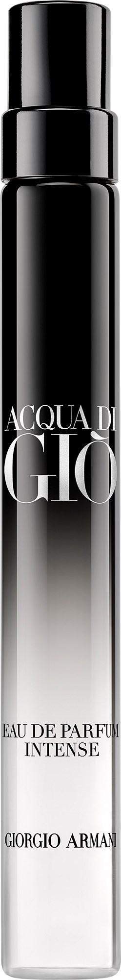 Black and white perfume bottle with the text Acqua di Giò and Giorgio Armani.