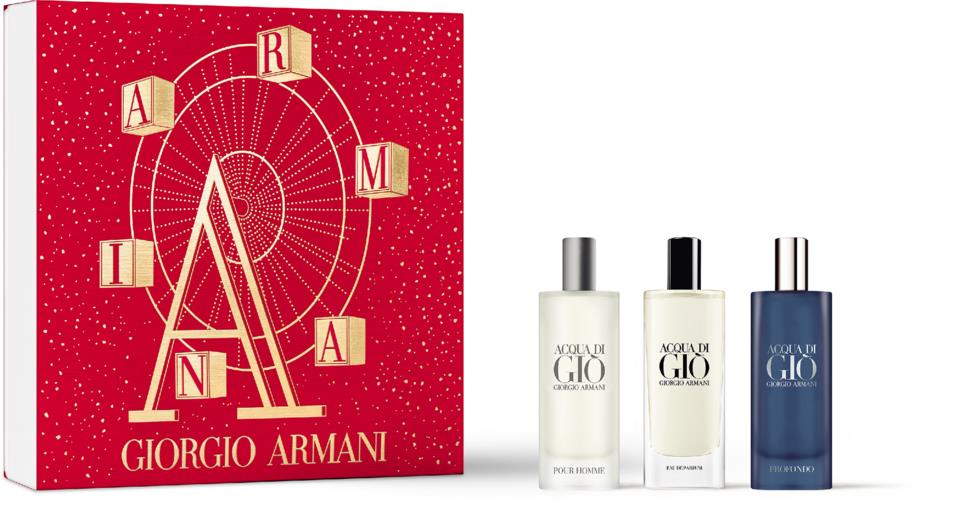 Armani Acqua di Gio Homme Eau de Toilette Trio Gift Set