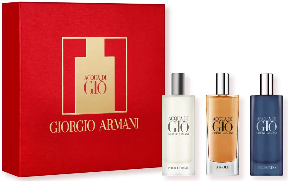 Giorgio Armani Acqua di Gio Trio Holiday Set