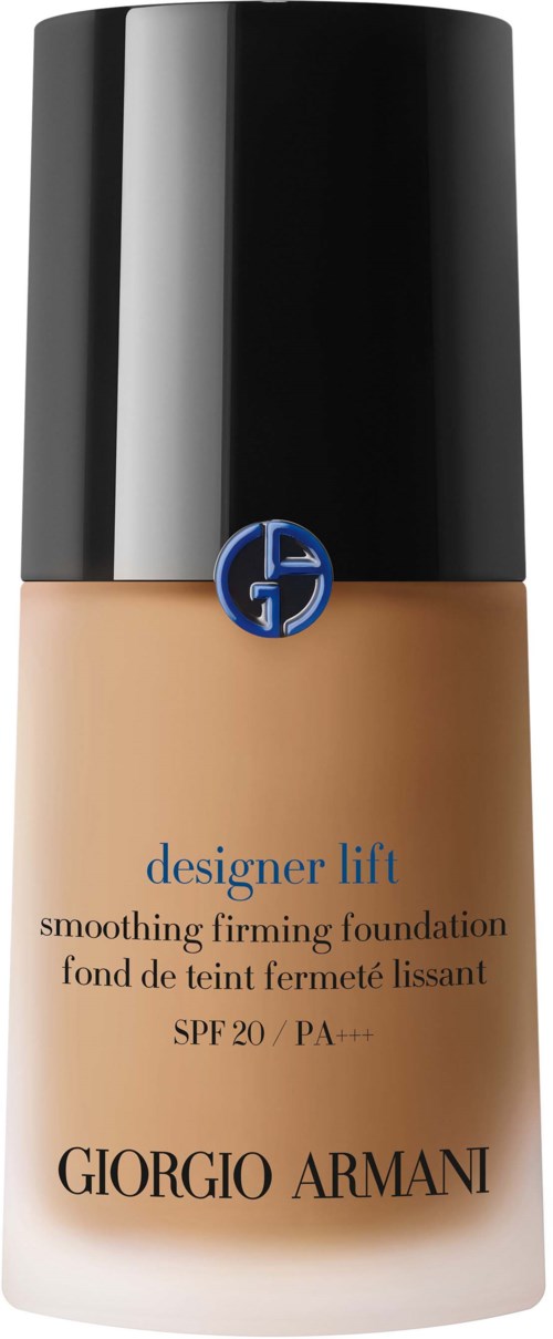 En flaska foundation från Giorgio Armani som heter 'designer lift' med SPF 20, för att jämna ut och strama åt huden.