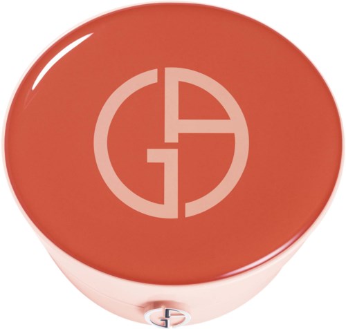 A circular logo with stylized letters G and A intertwined, on a reddish background.