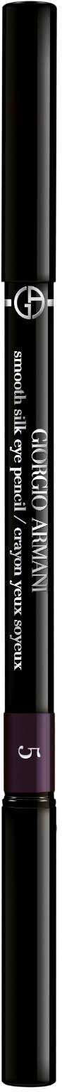 En sort eyeliner blyant med hvid tekst, mærket "Color Riche Liner" og "5."