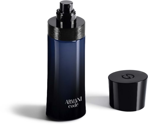 armani code black bottle