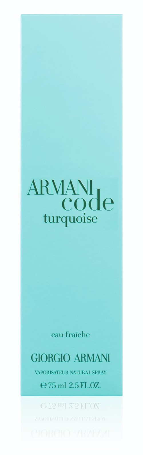 turquoise armani