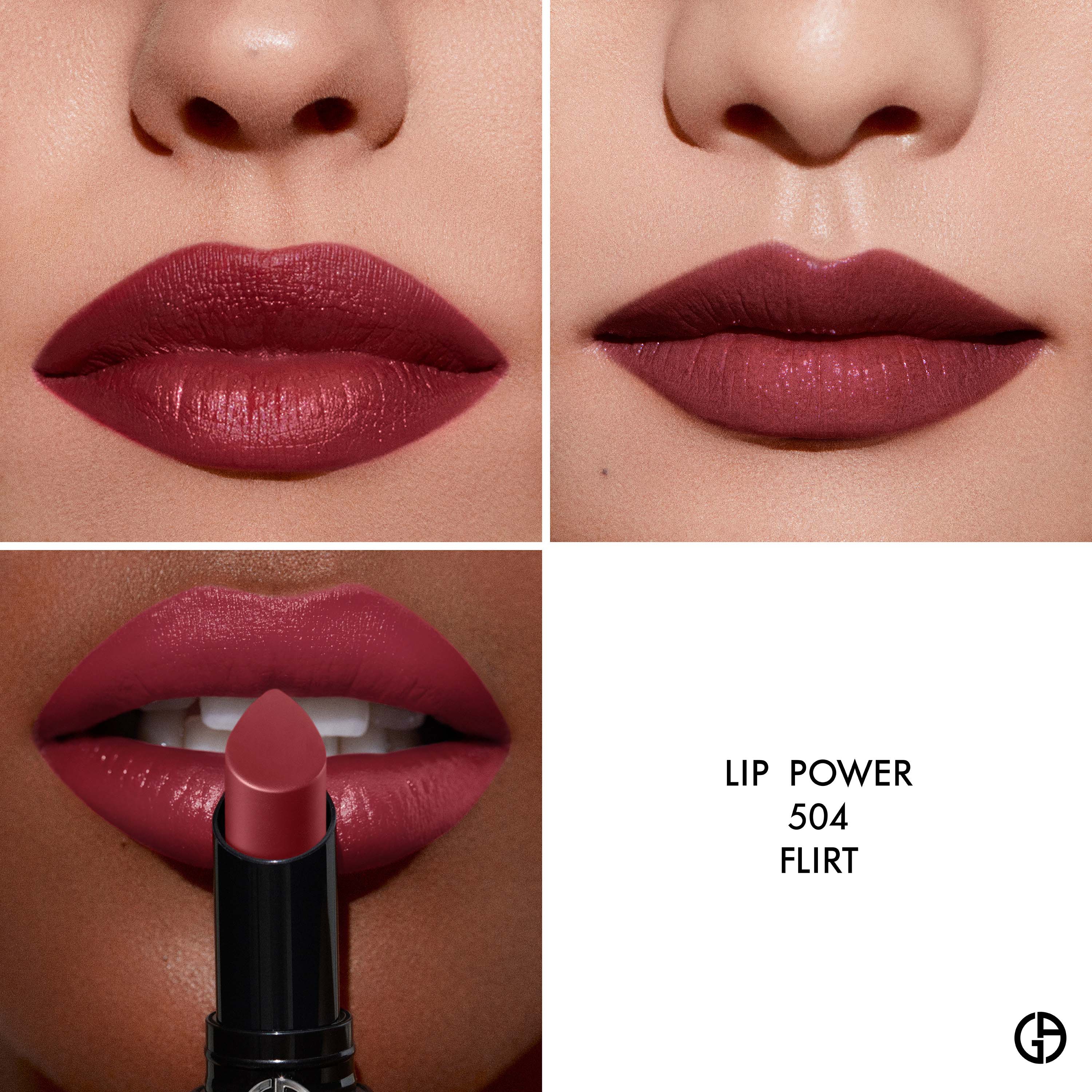 lip power shade 504 armani