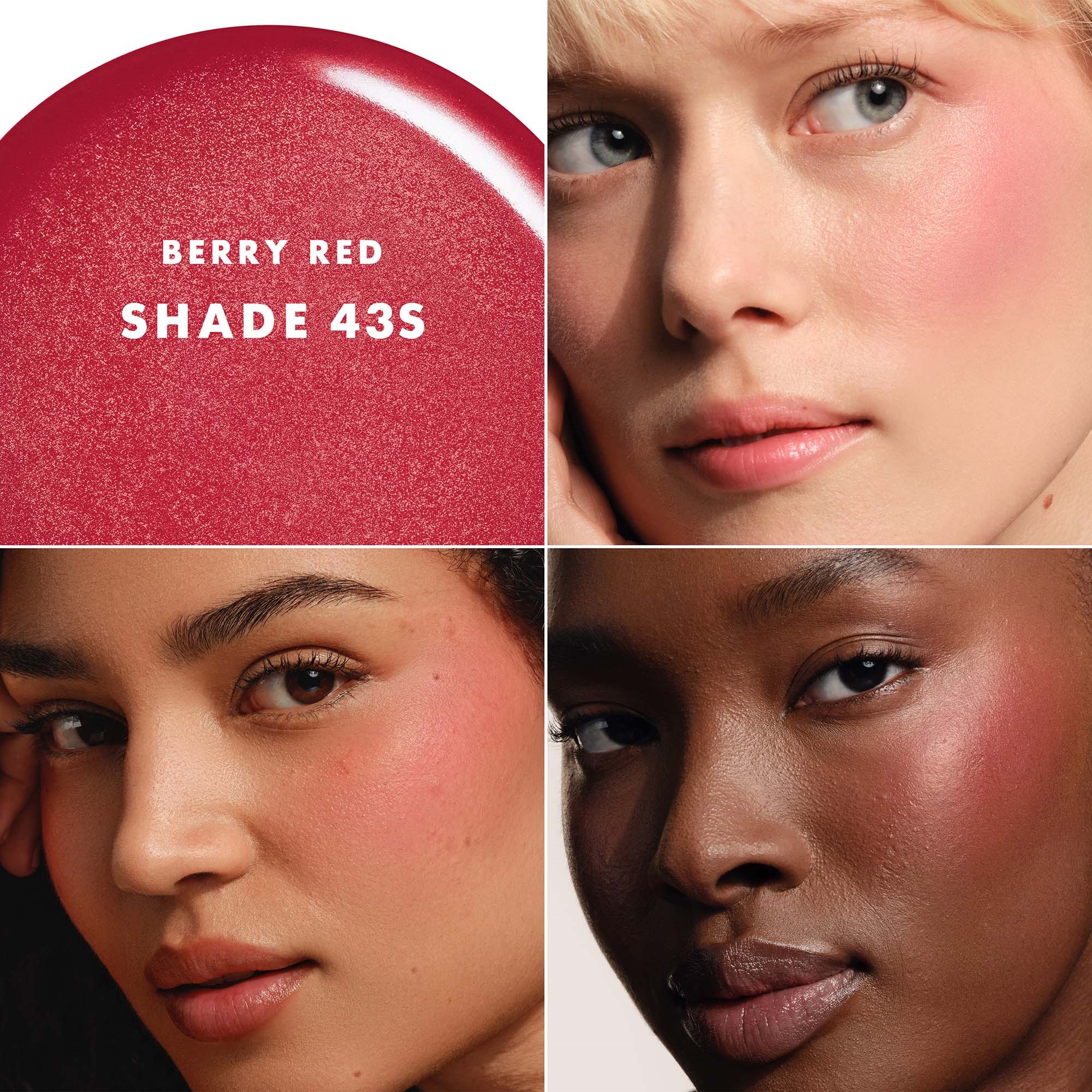 Giorgio Armani Luminous Silk Cheek Tint 43S Sprakling Red Berry (obrázok 4)