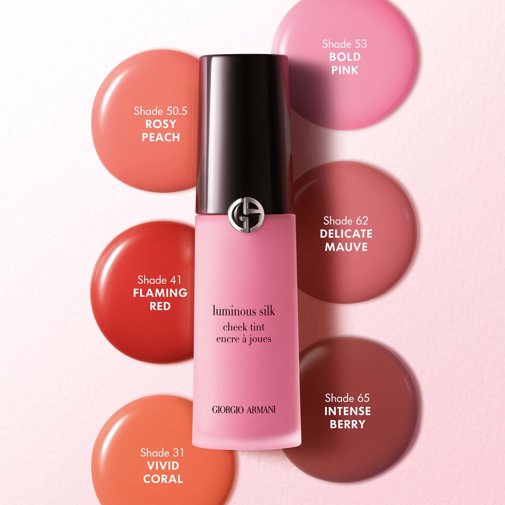 Giorgio Armani Luminous Silk Cheek Tint 43S Sprakling Red Berry (obrázok 5)