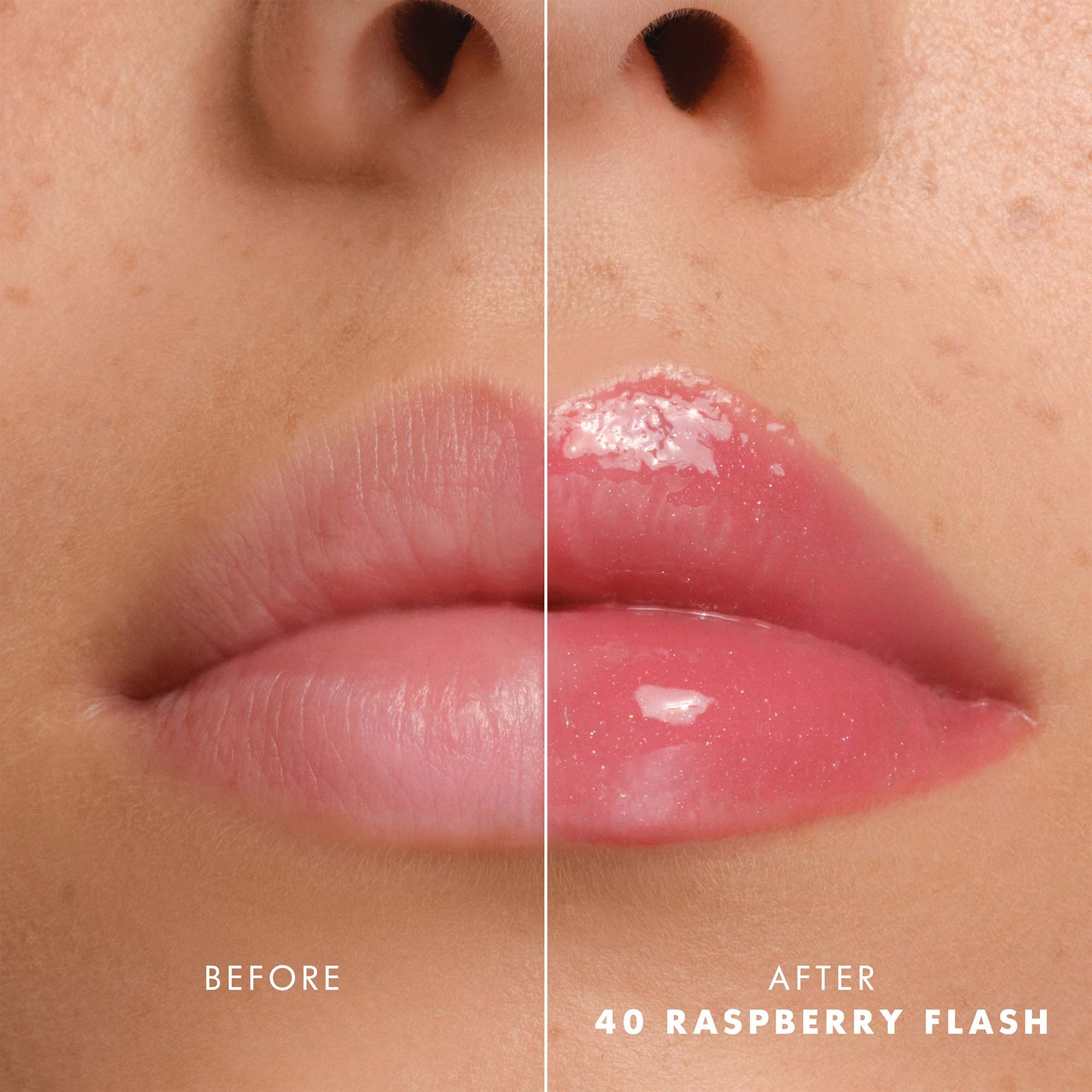 Giorgio Armani Prisma Flash Glossy Color Lip Balm 40 Raspberry Flash (zdjęcie 3)