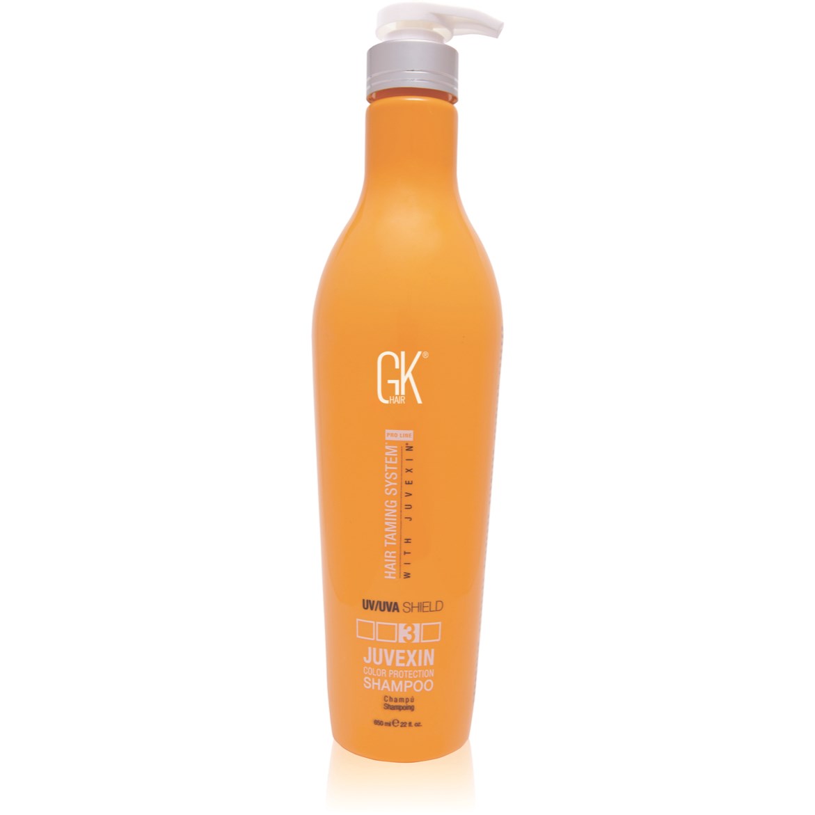 Läs mer om GKhair GK Hair Shield Juvexin Color protection Shampoo 650 ml