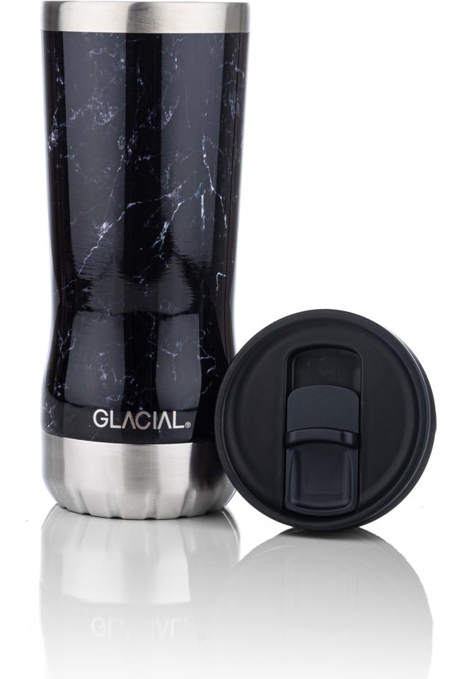 GLACIAL Tumbler Black Marble 350 ml