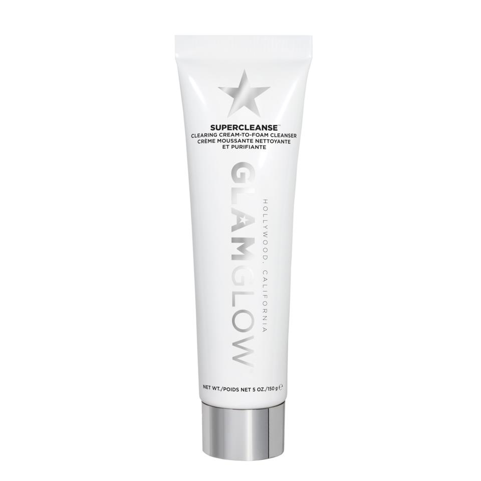 GlamGlow Supercleanse Clearing Cream-To-Foam Cleanser 150 ml