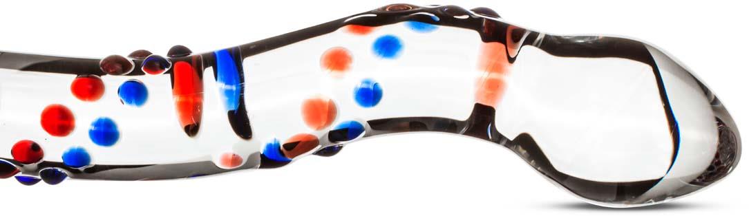 Gl s Dotted Textured Sensual Glass Dildo Lyko gl-s-dotted-textured-sensual-glass-dildo-lyko