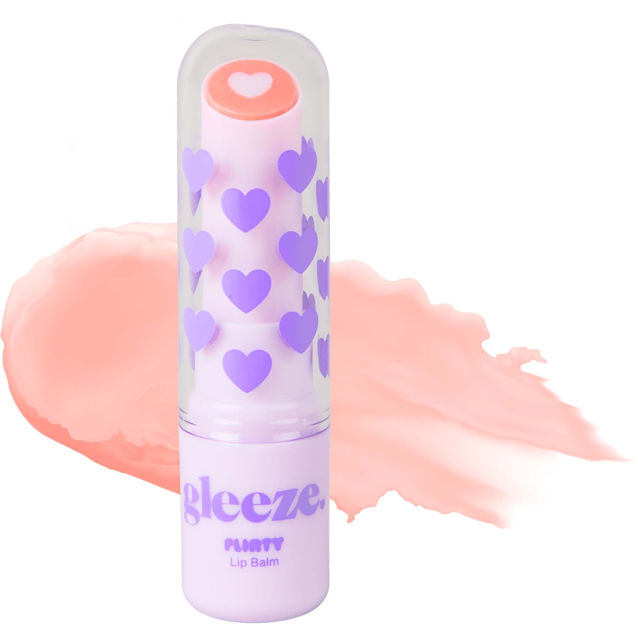 Gleeze Flirty Lip Balm Peach Pout