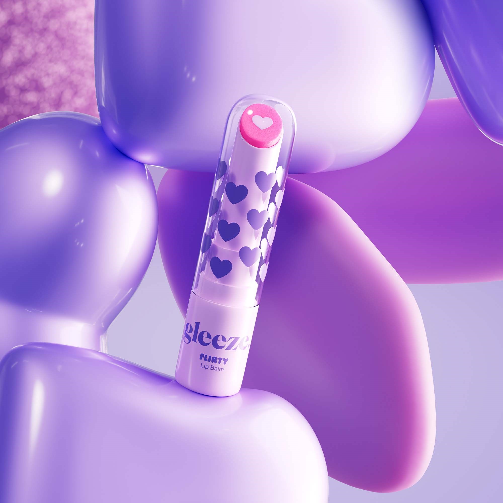 Gleeze Flirty Lip Balm Pink Clouds (obrázok 3)