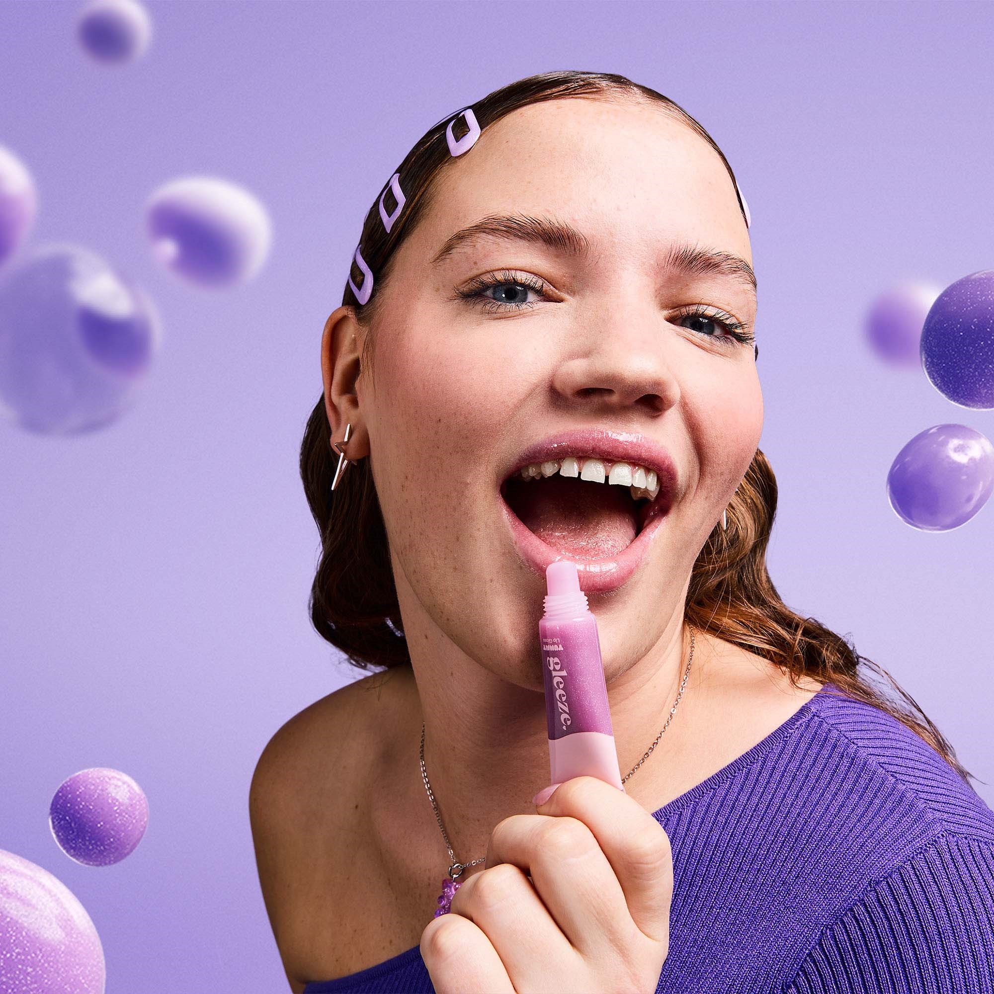 Gleeze Yummy Lip Gloss Bubble Yum (obrázok 2)