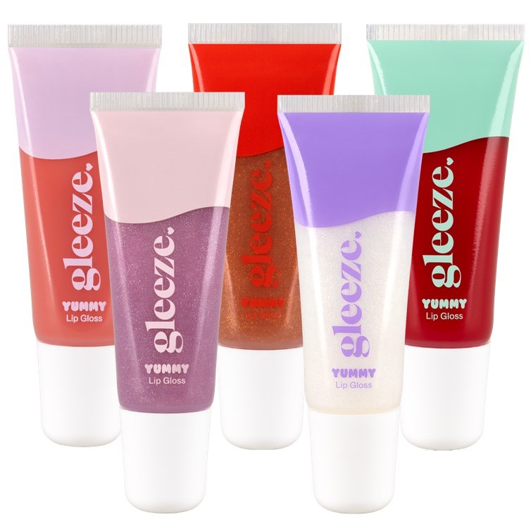 Gleeze Yummy Lip Gloss Full Lineup