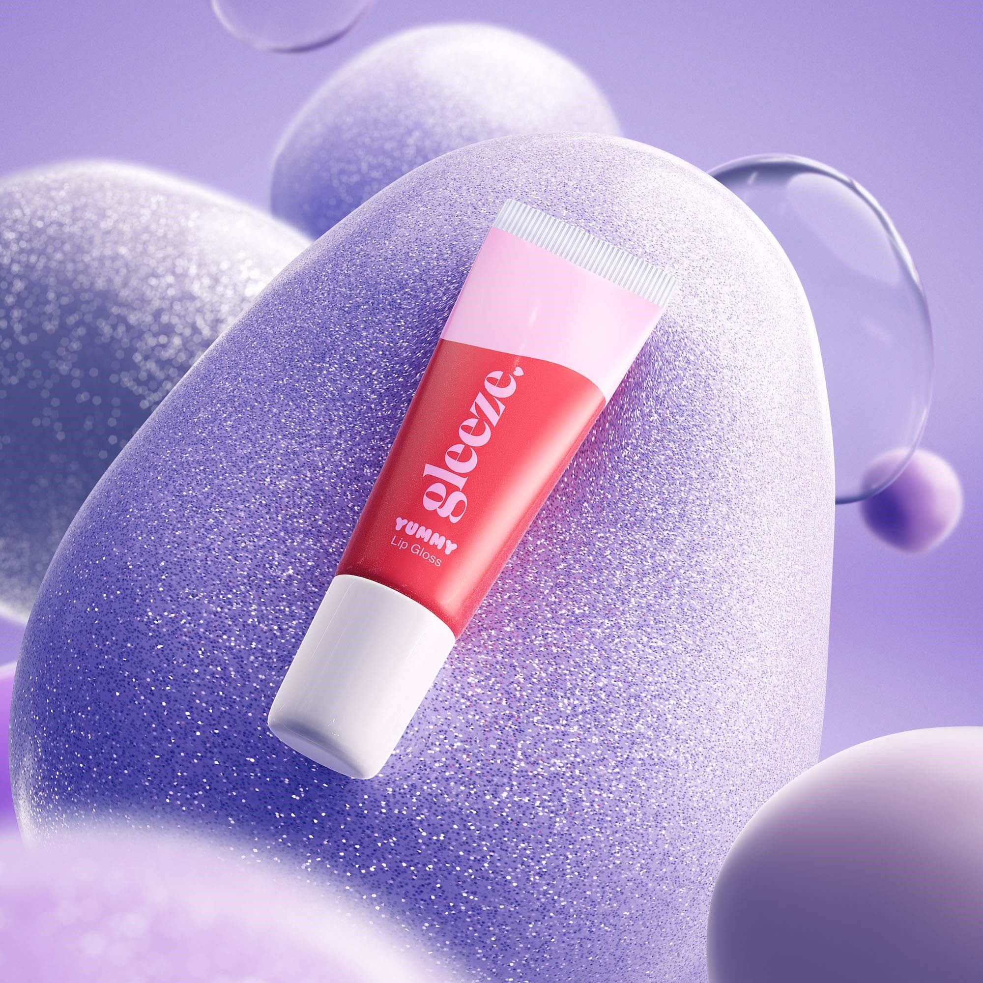 Gleeze Yummy Lip Gloss Rare Raz (obrázok 3)