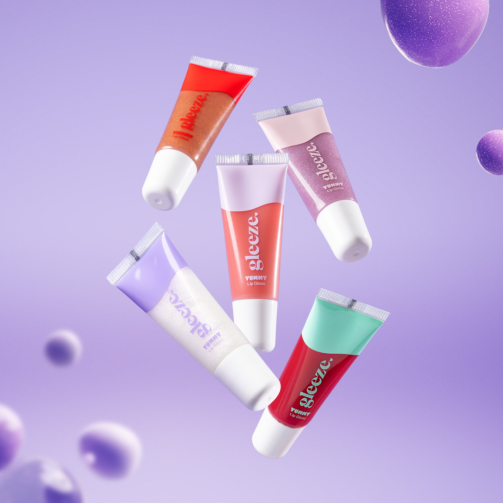 Gleeze Yummy Lip Gloss Rare Raz (obrázok 4)