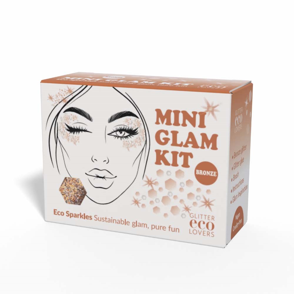 Glitter Eco Lovers Bronze Mini Glam Kit