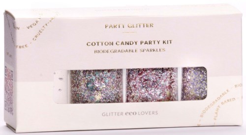 Glitter Eco Lovers Cotton Candy Party Kit 24 ml