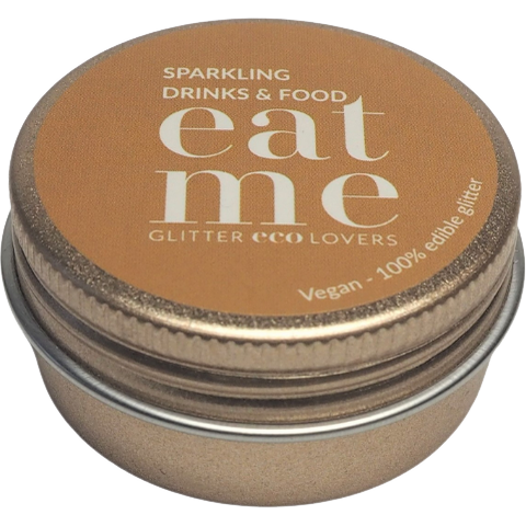 Alternativ bild 1 för Glitter Eco Lovers EAT ME Gold