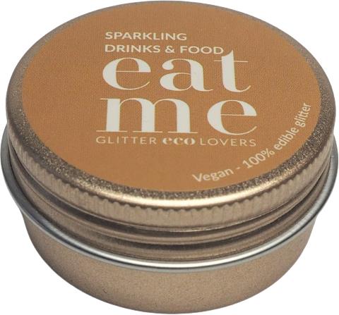 Glitter Eco Lovers EAT ME Gold