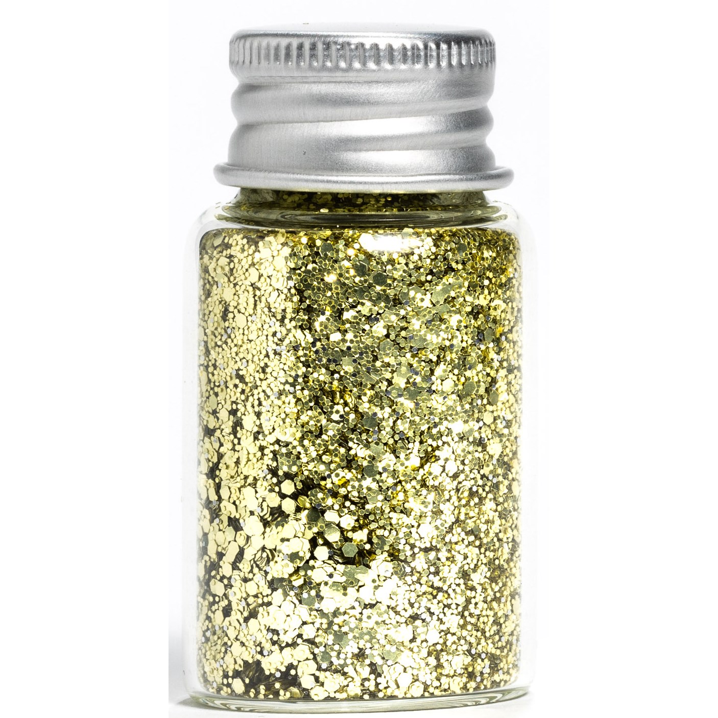 Läs mer om Glitter Eco Lovers Golden Blend hair glitter