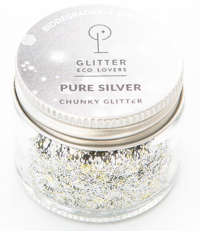 Glitter Eco Lovers Pure Silver eco glitter